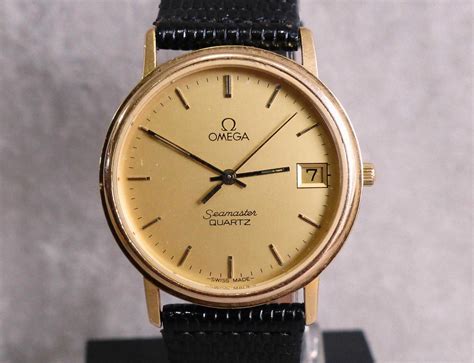 men's omega seamaster 1432|Vintage OMEGA SEAMASTER QUARTZ Cal 1432 Date Mens .